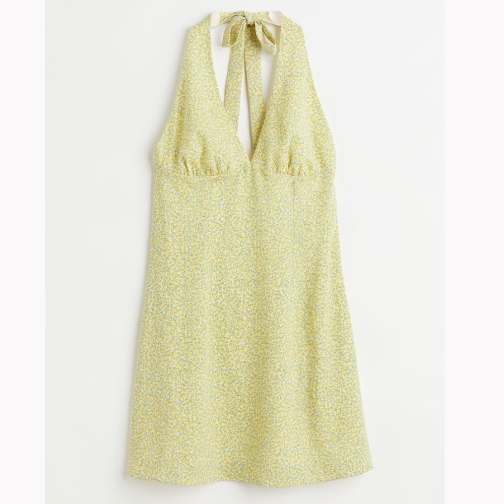 H&M Floral Halter Dress
